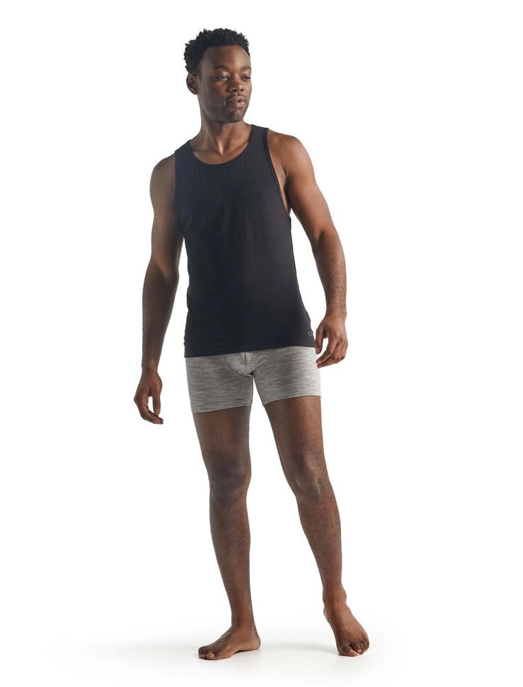 Icebreaker Merino Anatomica Mens Merino Tank Top Snow 9 Icebreaker Merino Anatomica Mens Merino Tank Top Snow - Image 9