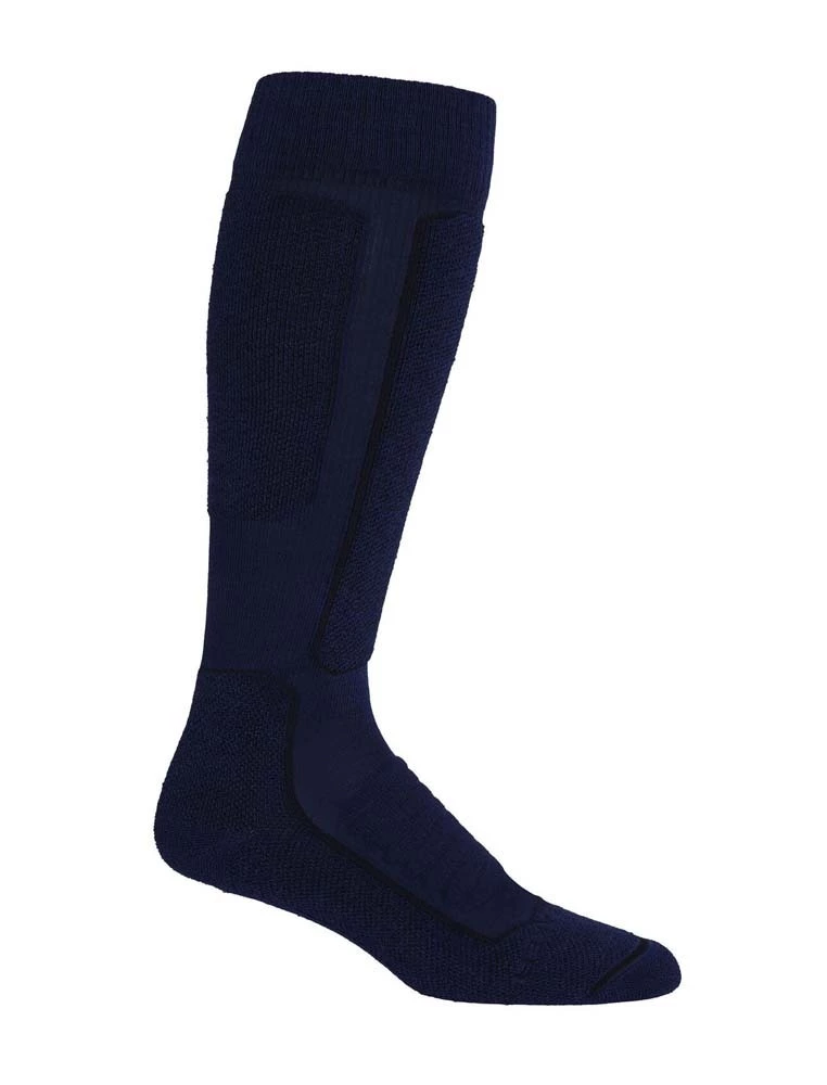 Icebreaker Ski+ Medium Over The Calf Mens Merino Ski Socks Cabernet 5 Icebreaker Ski+ Medium Over The Calf Mens Merino Ski Socks Cabernet - Image 5
