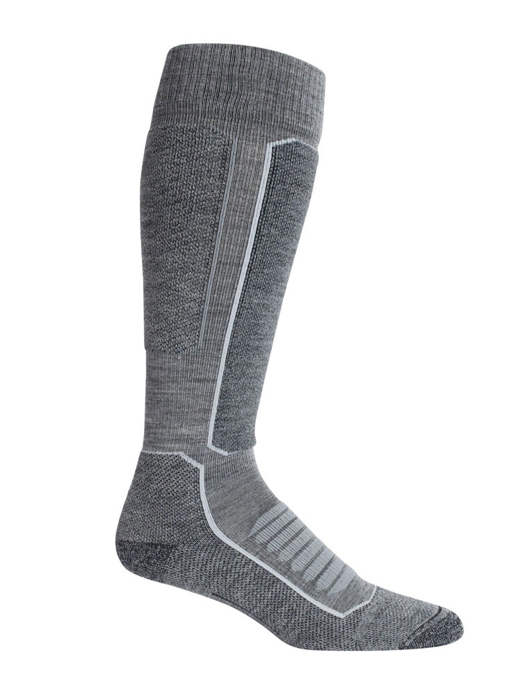 Icebreaker Ski+ Medium Over The Calf Mens Merino Ski Socks Cabernet 1 Icebreaker Ski+ Medium Over The Calf Mens Merino Ski Socks Cabernet
