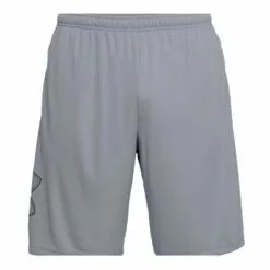 Under Armour Ua Tech Graphic Mens Running Shorts Black/Graphite