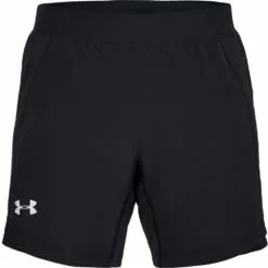 Under Armour Qualifier Speedpocket 7'' Mens Running Short Black