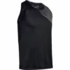 Under Armour Qualifier Iso-Chill Singlet Mens Running Singlet Black