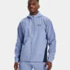 Under Armour Qualifier Outrun The Storm Mens Running Jacket Washed Blue/Academy/Reflective