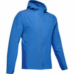Alternative view of Under Armour Qualifier Outrun The Storm Mens Running Jacket Washed Blue/Academy/Reflective
