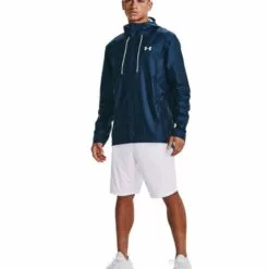 Alternative view of Under Armour CLOUDSTRIKE Shell Mens Waterproof Jacket Academy/White
