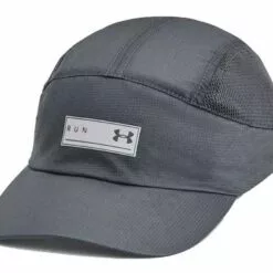Under Armour Isochill Run Dash Unisex Running Cap Black/Black/Silver Reflective