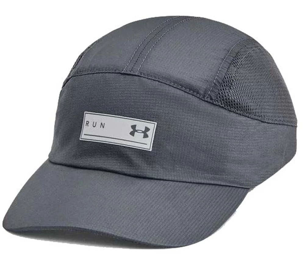 Under Armour Isochill Run Dash Unisex Running Cap Black/Black/Silver Reflective 1 Under Armour Isochill Run Dash Unisex Running Cap Black/Black/Silver Reflective