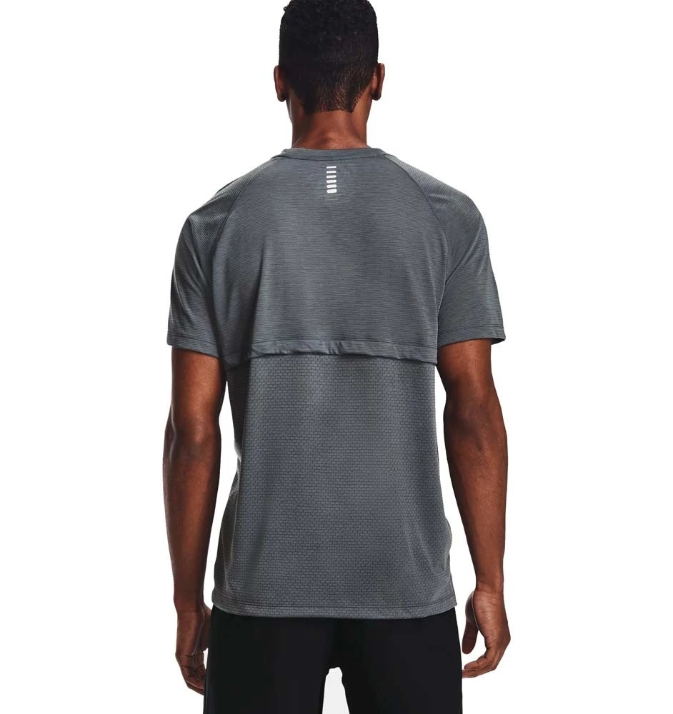 Under Armour Streaker SS Mens Performance T-Shirt Black/Reflective 7 Under Armour Streaker SS Mens Performance T-Shirt Black/Reflective - Image 7