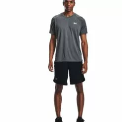 Under Armour Streaker SS Mens Performance T-Shirt Black/Reflective 19 Under Armour Streaker SS Mens Performance T-Shirt Black/Reflective -Wild Earth Shop 1361469 408 SM 6