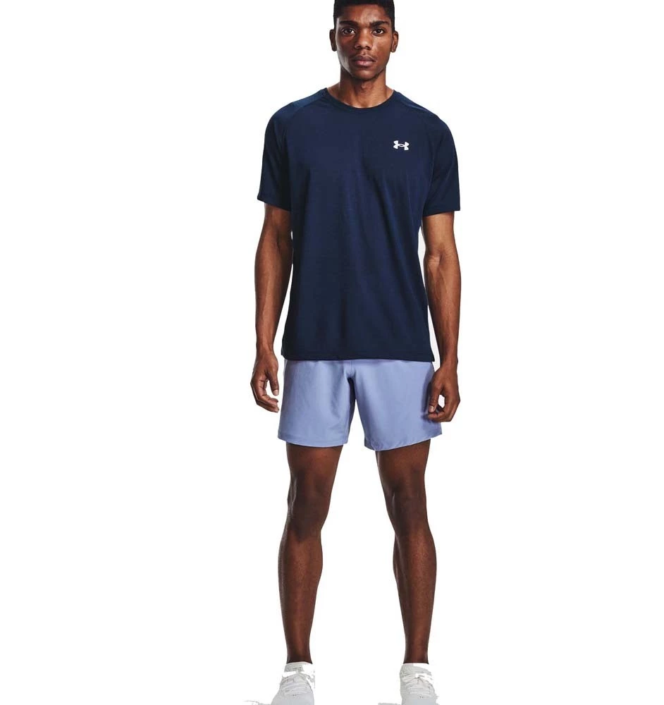 Under Armour Streaker SS Mens Performance T-Shirt Black/Reflective 3 Under Armour Streaker SS Mens Performance T-Shirt Black/Reflective - Image 3