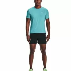 Under Armour Speedpocket 5'' Mens Running Shorts Marine OD Green / Black -Wild Earth Shop 1361486 001 LG