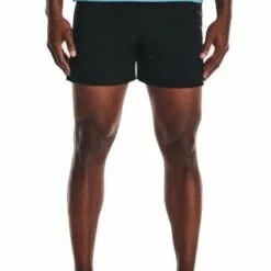 Under Armour Speedpocket 5'' Mens Running Shorts Marine OD Green / Black -Wild Earth Shop 1361486