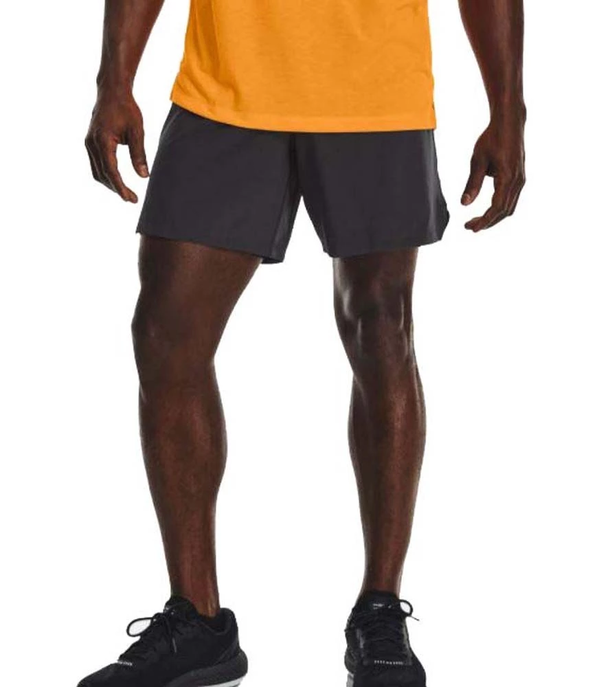 Under Armour SpeedPocket 7'' Mens Running Shorts Jet Gray / Reflective 3 Under Armour SpeedPocket 7'' Mens Running Shorts Jet Gray / Reflective - Image 3