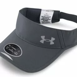 Under Armour Iso-Chill Launch Run Mens Visor Pitch Gray/Pitch Gray/Reflective 10 Under Armour Iso-Chill Launch Run Mens Visor Pitch Gray/Pitch Gray/Reflective -Wild Earth Shop 1361563 012