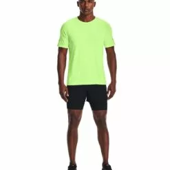 Under Armour RUSH Run 2-in-1 Mens Running Shorts Black/Reflective