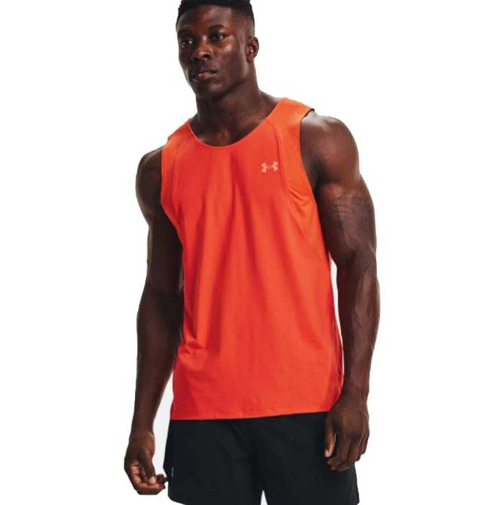 Under Armour Iso-Chill Run 200 Mens Singlet Black/Pitch Gray/Reflective 4 Under Armour Iso-Chill Run 200 Mens Singlet Black/Pitch Gray/Reflective - Image 4