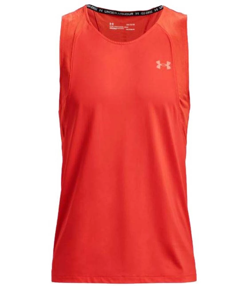 Under Armour Iso-Chill Run 200 Mens Singlet Black/Pitch Gray/Reflective 7 Under Armour Iso-Chill Run 200 Mens Singlet Black/Pitch Gray/Reflective - Image 7