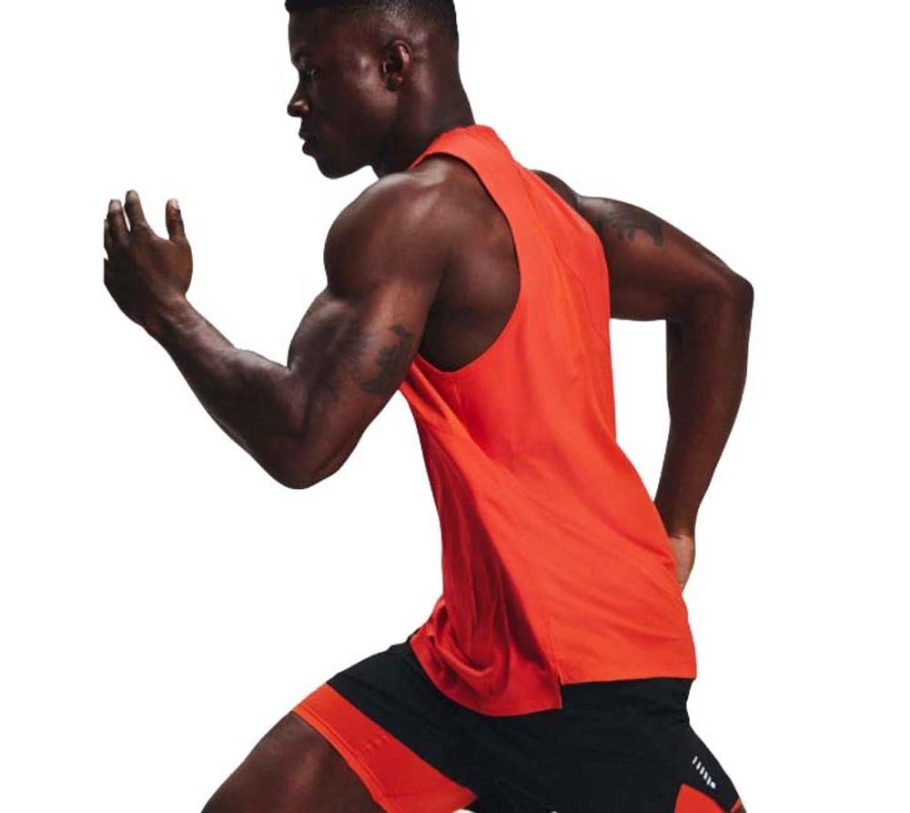 Under Armour Iso-Chill Run 200 Mens Singlet Black/Pitch Gray/Reflective 9 Under Armour Iso-Chill Run 200 Mens Singlet Black/Pitch Gray/Reflective - Image 9
