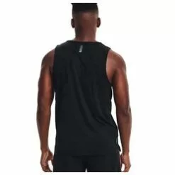 Under Armour Iso-Chill Run 200 Mens Singlet Black/Pitch Gray/Reflective 24 Under Armour Iso-Chill Run 200 Mens Singlet Black/Pitch Gray/Reflective -Wild Earth Shop 1361927 857 LG 9