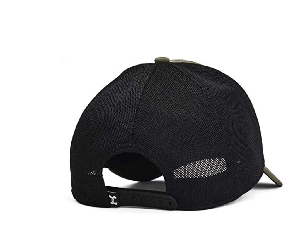 Under Armour Outdoor Graphic Mens Trucker Hat Marine OD Green/Black/Halo Gray 5 Under Armour Outdoor Graphic Mens Trucker Hat Marine OD Green/Black/Halo Gray - Image 5