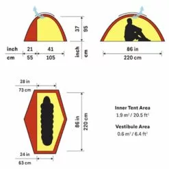 Hilleberg Soulo BL 1-Person Tent Green -Wild Earth Shop 18313 3