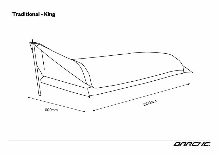 Darche Traditional King Single Deluxe Canvas Swag 2 Darche Traditional King Single Deluxe Canvas Swag - Image 2