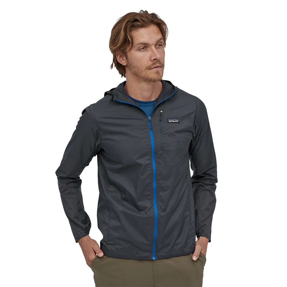 Patagonia Houdini Mens Lightweight Running Jacket Black 2 Patagonia Houdini Mens Lightweight Running Jacket Black - Image 2