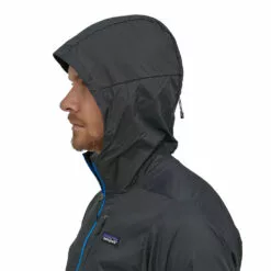 Patagonia Houdini Mens Lightweight Running Jacket Black 12 Patagonia Houdini Mens Lightweight Running Jacket Black -Wild Earth Shop 24142 BLK M 4