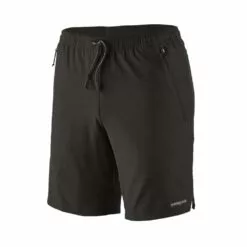 Alternative view of Patagonia Nine Trails 8 in. Mens Running Shorts Forge Grey