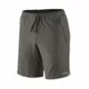 Patagonia Nine Trails 8 in. Mens Running Shorts Forge Grey