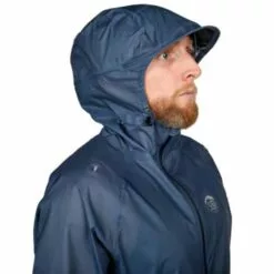Ultimate Direction Ultra Mens Waterproof Running Jacket Navy Blue 10 Ultimate Direction Ultra Mens Waterproof Running Jacket Navy Blue -Wild Earth Shop 82464521NV ExtraLarge 2