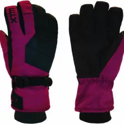 XTM Les Triomphe Ladies Snow Glove Burgundy -Wild Earth Shop BL009 3