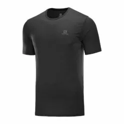 Alternative view of Salomon Agile Training Mens Running Tee Black