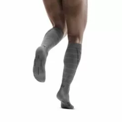 CEP Reflective Mens Running Socks Grey 17 CEP Reflective Mens Running Socks Grey -Wild Earth Shop CEPWP505Z2 3