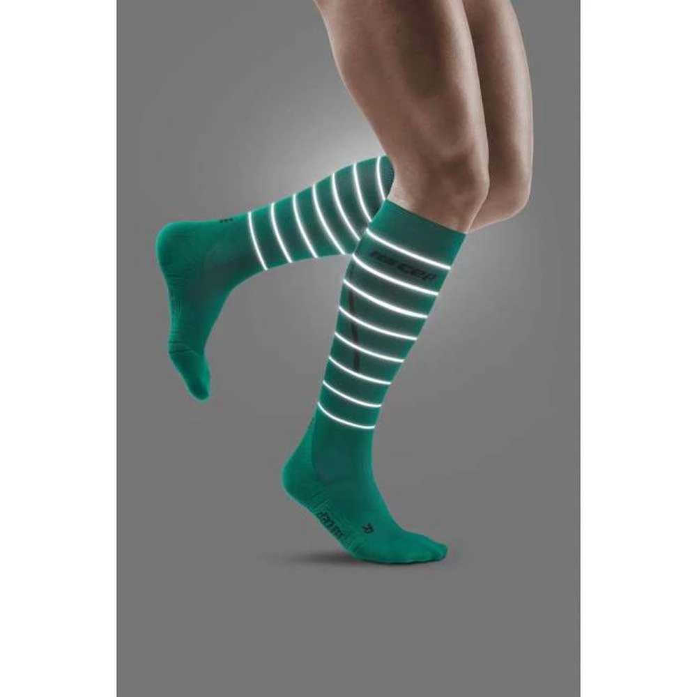 CEP Reflective Mens Running Socks Grey 11 CEP Reflective Mens Running Socks Grey - Image 11