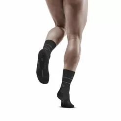 CEP Reflective Mid-Cut Mens Running Socks Grey 18 CEP Reflective Mid-Cut Mens Running Socks Grey -Wild Earth Shop CEPWP5CGZ2 4