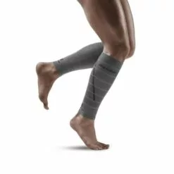Alternative view of CEP Reflective Mens Calf Running Sleeves Green