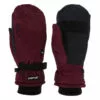 XTM Whistler Adult Unisex Waterproof Snow Mitt Gloves Black