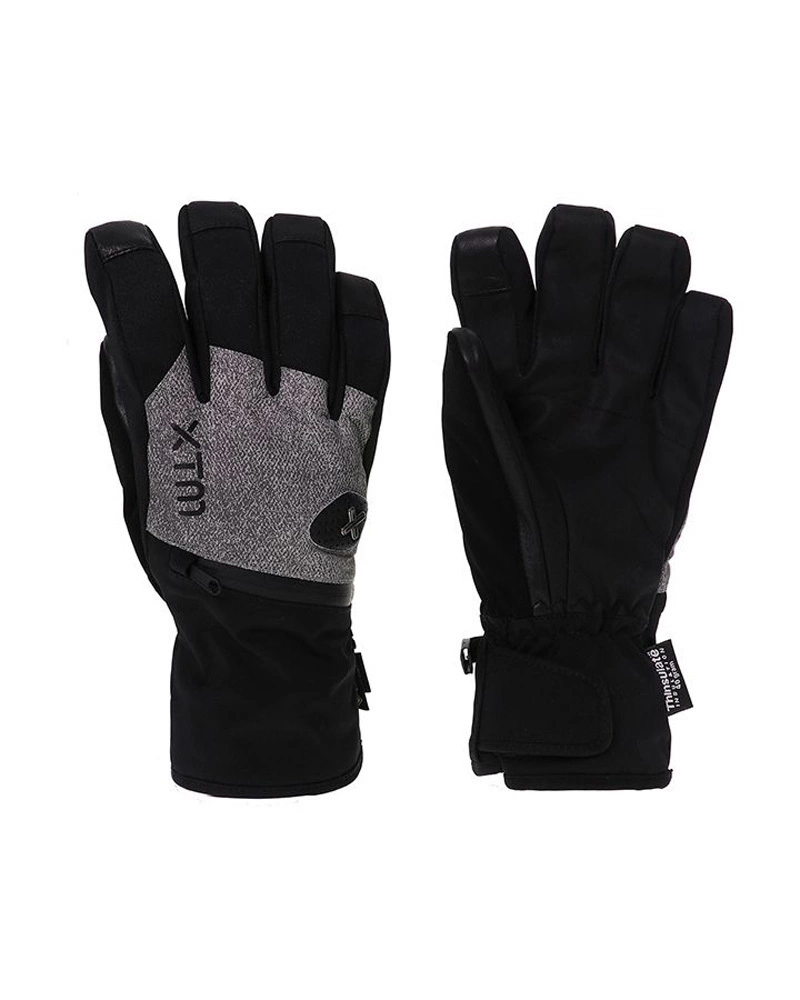 XTM Sage Adult Unisex Waterproof Snow Gloves Black 1 XTM Sage Adult Unisex Waterproof Snow Gloves Black