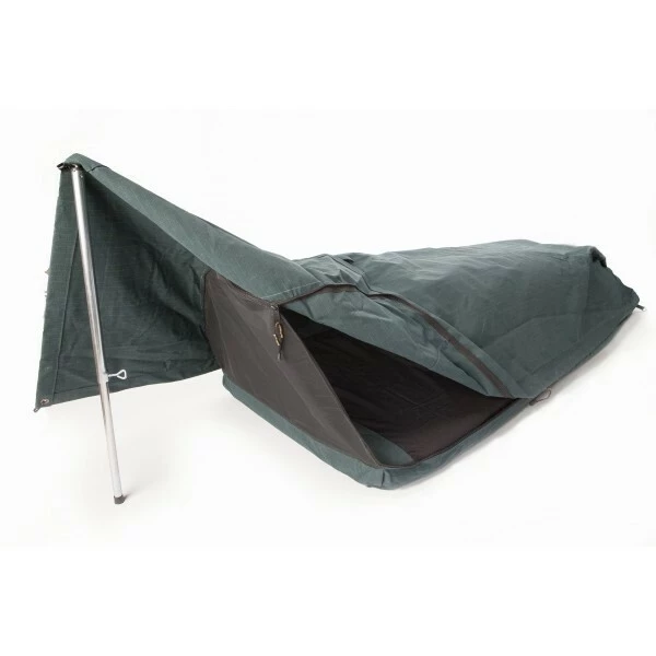 Burke and Wills Ironbark Fly King Single Canvas Swag Forest 1 Burke and Wills Ironbark Fly King Single Canvas Swag Forest