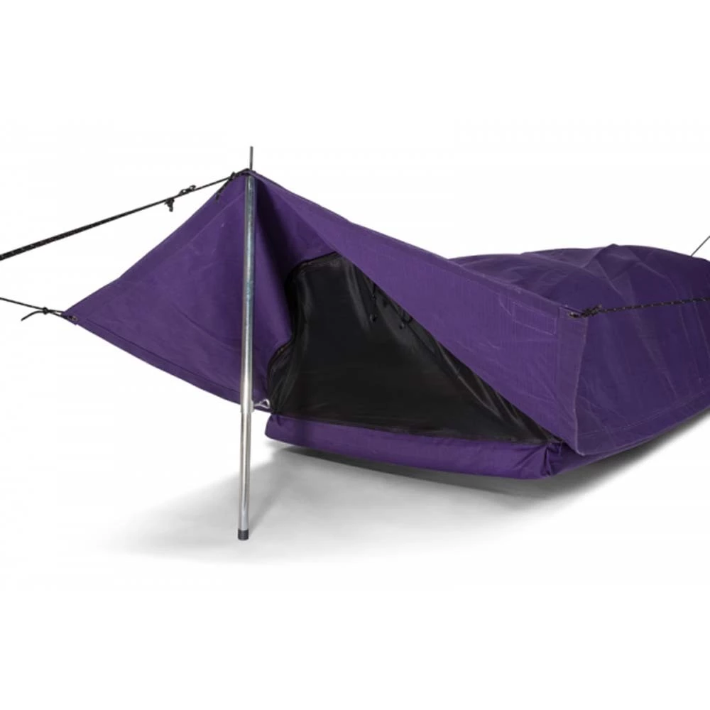 Burke & Wills Ironbark Fly Single Swag Purple 9 Burke & Wills Ironbark Fly Single Swag Purple - Image 9