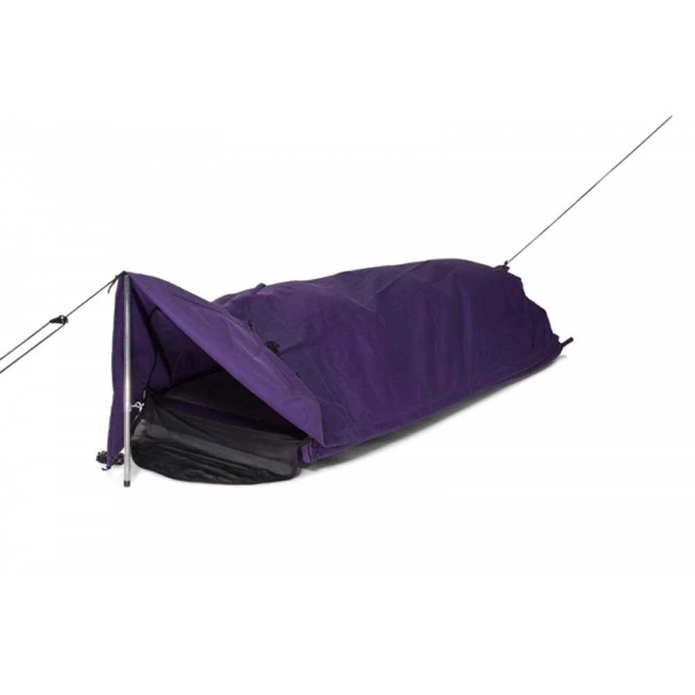 Burke & Wills Ironbark Fly Single Swag Purple 13 Burke & Wills Ironbark Fly Single Swag Purple - Image 13