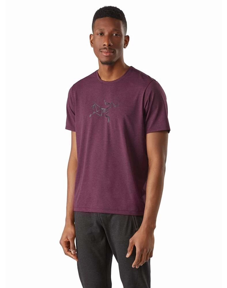 Arcteryx Cormac Logo SS Mens Running T-Shirt Black 2 Arcteryx Cormac Logo SS Mens Running T-Shirt Black - Image 2