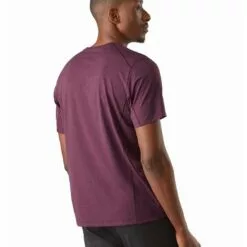 Arcteryx Cormac Logo SS Mens Running T-Shirt Black 9 Arcteryx Cormac Logo SS Mens Running T-Shirt Black -Wild Earth Shop L07358800 L 2
