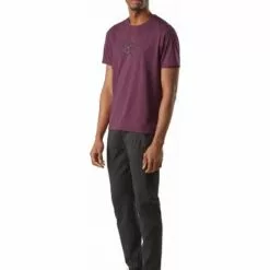 Arcteryx Cormac Logo SS Mens Running T-Shirt Black 10 Arcteryx Cormac Logo SS Mens Running T-Shirt Black -Wild Earth Shop L07358800 L 3