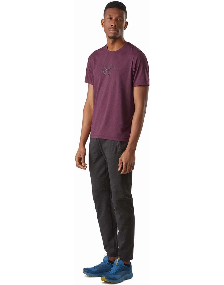 Arcteryx Cormac Logo SS Mens Running T-Shirt Black 4 Arcteryx Cormac Logo SS Mens Running T-Shirt Black - Image 4