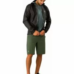 Arcteryx Norvan SL Mens Trail Running Hoody Black/Photon 14 Arcteryx Norvan SL Mens Trail Running Hoody Black/Photon -Wild Earth Shop L07433300 S 3