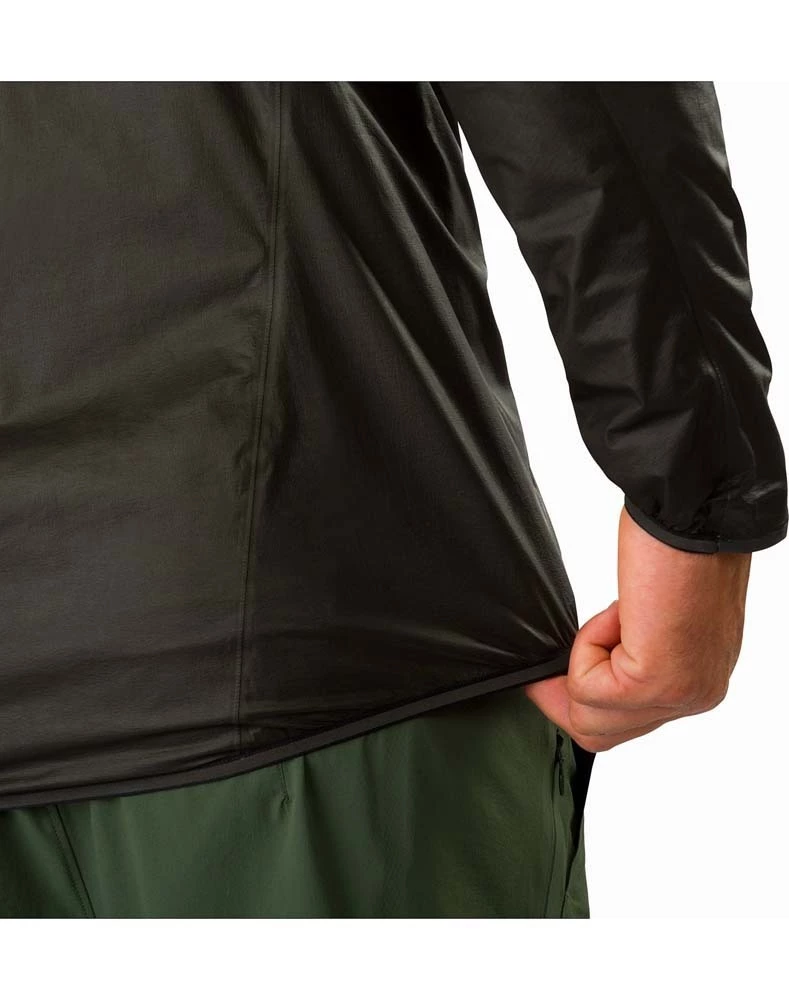 Arcteryx Norvan SL Mens Trail Running Hoody Black/Photon 8 Arcteryx Norvan SL Mens Trail Running Hoody Black/Photon - Image 8
