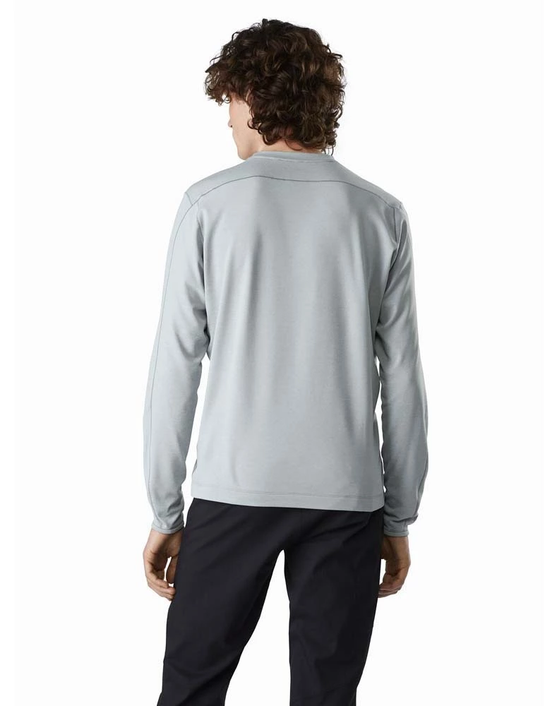 Arcteryx Motus AR Crew LS Mens T-Shirt Black Heather 5 Arcteryx Motus AR Crew LS Mens T-Shirt Black Heather - Image 5