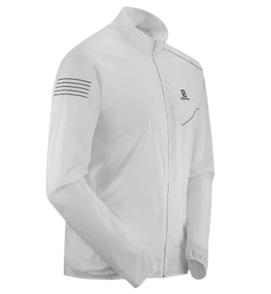 Salomon Sense Mens Windproof Running Jacket White 3 Salomon Sense Mens Windproof Running Jacket White - Image 3